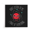 Never Trust an Atom - Canvas Print