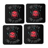 Never Trust an Atom - Coasters