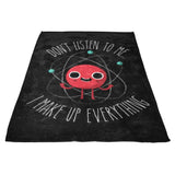 Never Trust an Atom - Fleece Blanket
