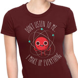 Never Trust an Atom - Women's Apparel