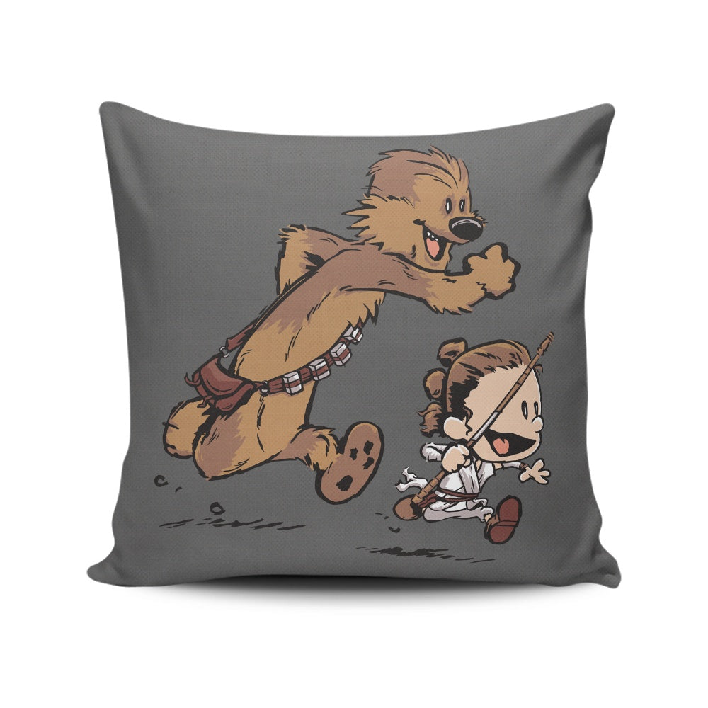 New Adventure Awakens - Throw Pillow