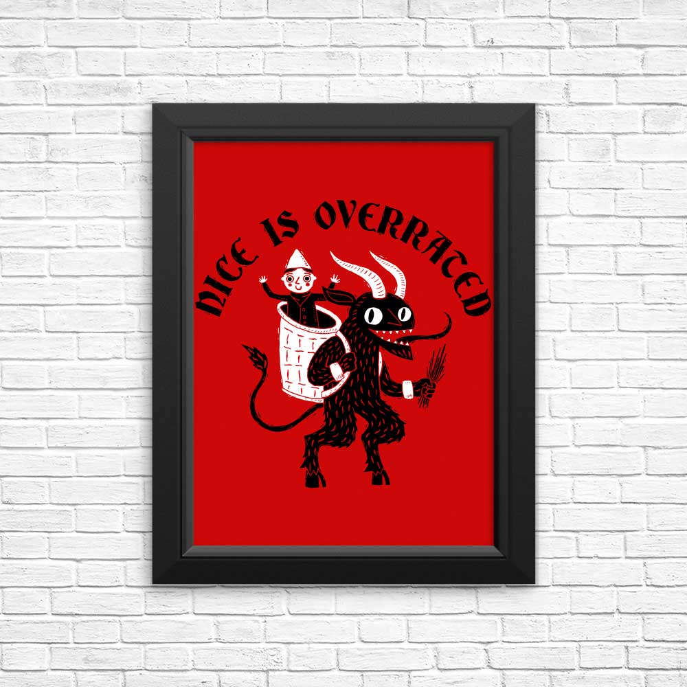 Nice is Overrated - Posters & Prints