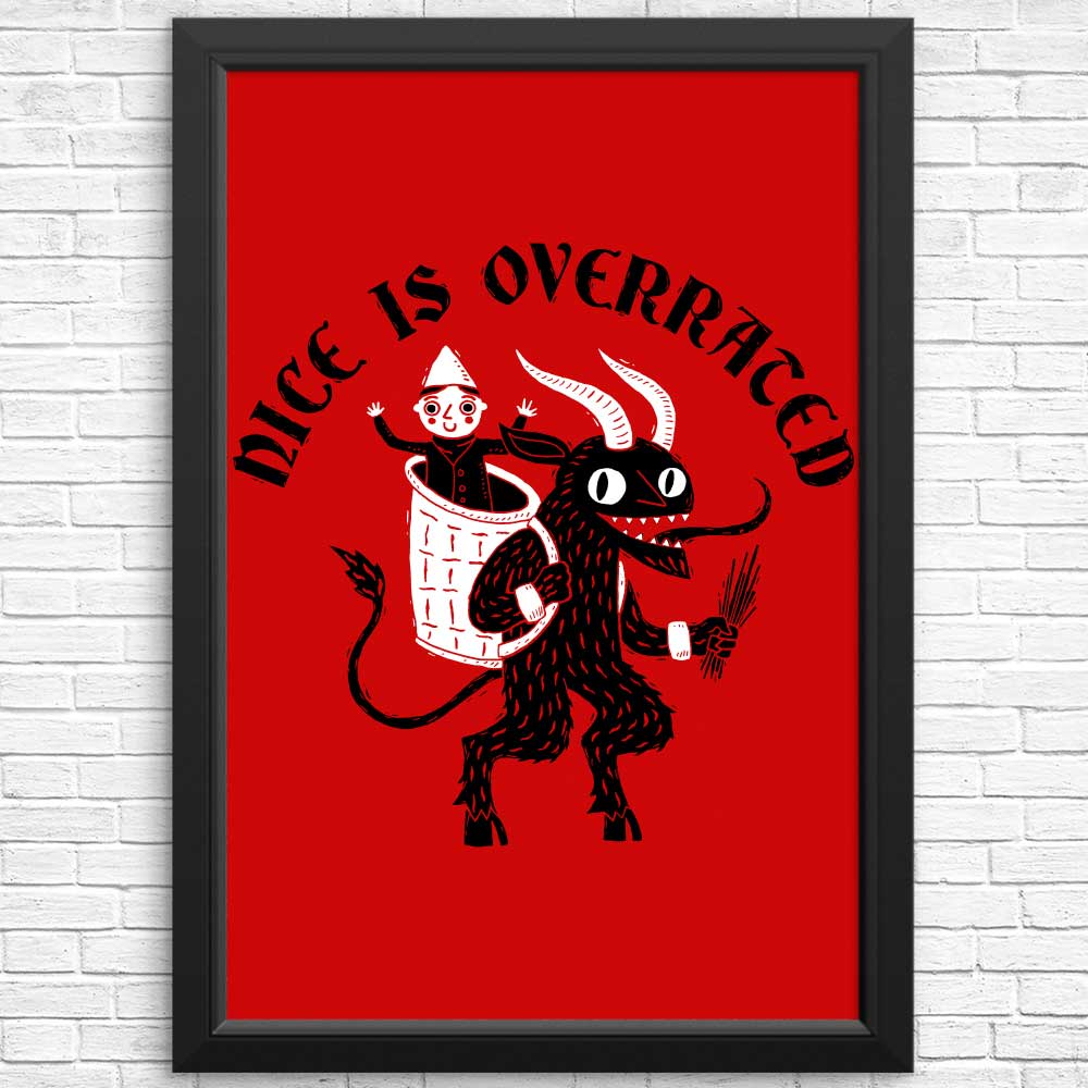 Nice is Overrated - Posters & Prints
