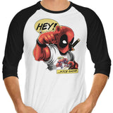 Nice Shirt - 3/4 Sleeve Raglan T-Shirt