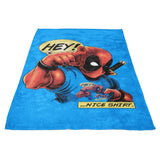 Nice Shirt - Fleece Blanket