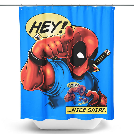 Nice Shirt - Shower Curtain
