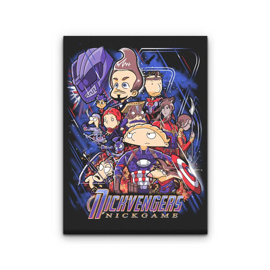 Nickgame - Canvas Print