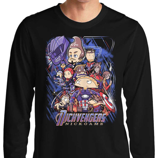 Nickgame - Long Sleeve T-Shirt