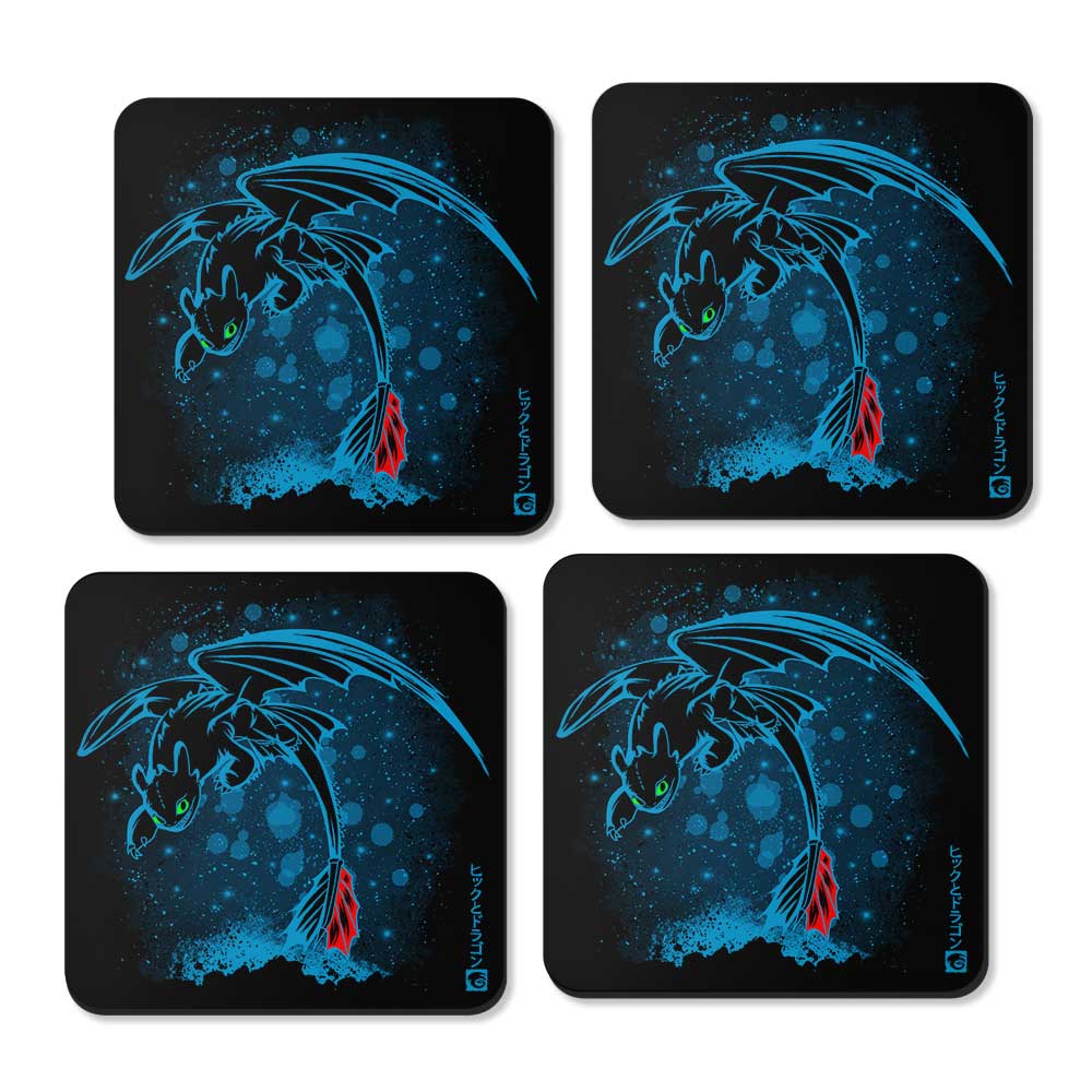 Night Dragon - Coasters
