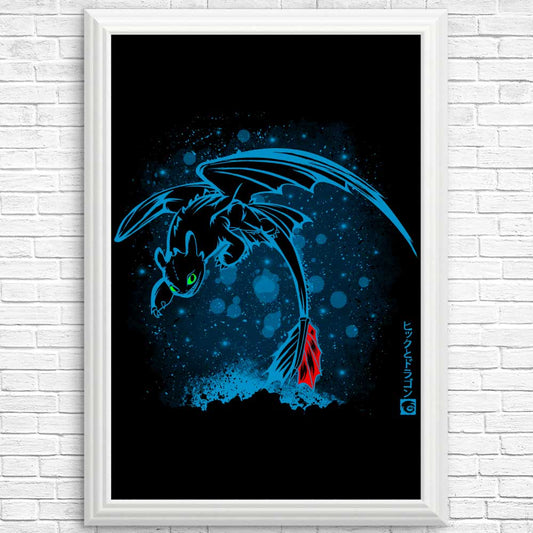 Night Dragon - Posters & Prints