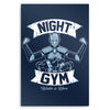 Night Gym - Metal Print