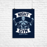 Night Gym - Poster