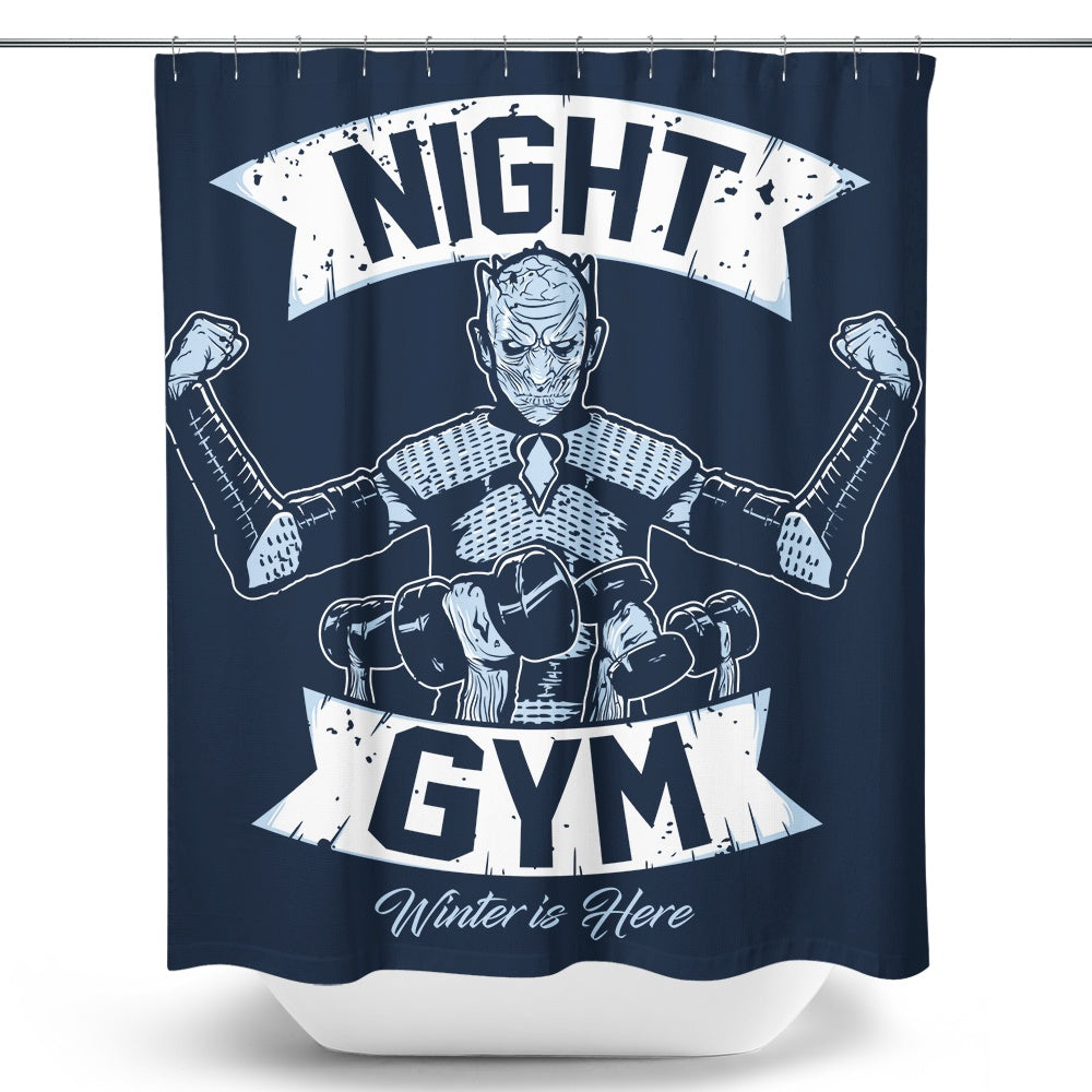 Night Gym - Shower Curtain