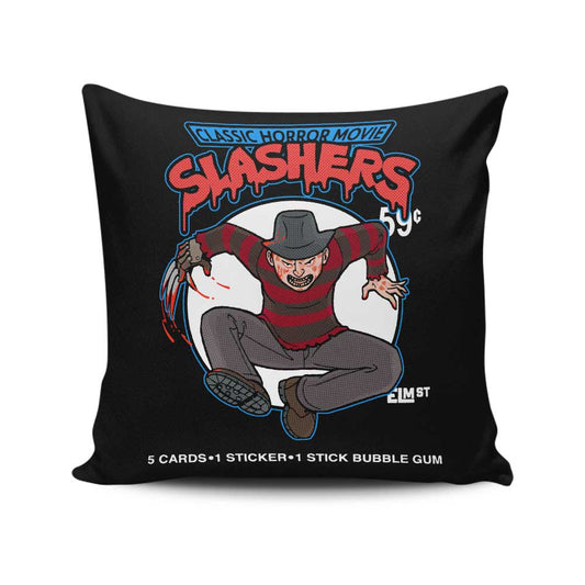 Nightmare Classic Slashers - Throw Pillow