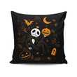 Nightmare Doodle - Throw Pillow
