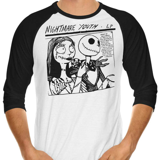 Nightmare Youth - 3/4 Sleeve Raglan T-Shirt