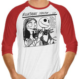 Nightmare Youth - 3/4 Sleeve Raglan T-Shirt