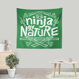 Ninja by Nature - Wall Tapestry