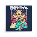 Ninja Trouble - Canvas Print