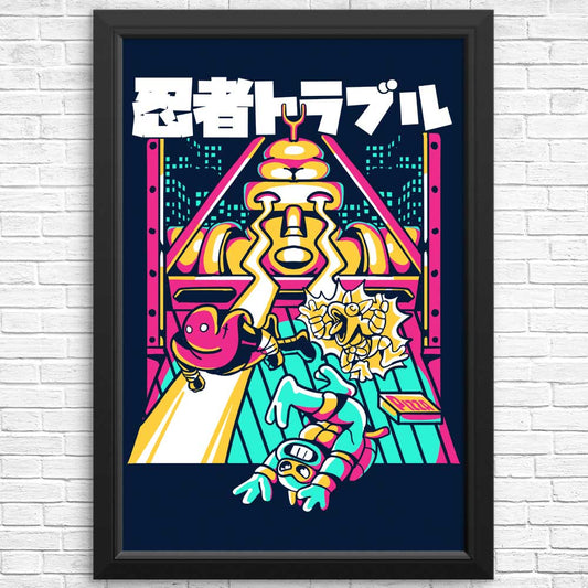 Ninja Trouble - Posters & Prints