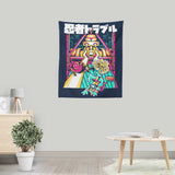 Ninja Trouble - Wall Tapestry