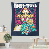 Ninja Trouble - Wall Tapestry
