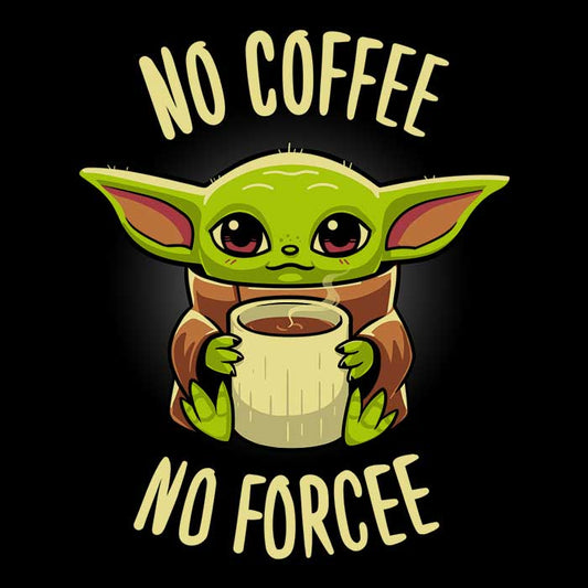 No Coffee, No Forcee - Fleece Blanket