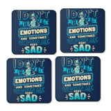 No Emotions - Coasters