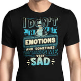 No Emotions - Men's Apparel