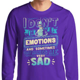 No Emotions - Long Sleeve T-Shirt