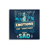 No Emotions - Metal Print