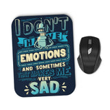 No Emotions - Mousepad