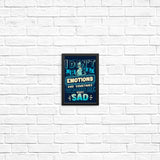 No Emotions - Posters & Prints