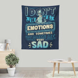 No Emotions - Wall Tapestry