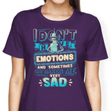 No Emotions - Women's Apparel