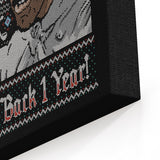 No Gifts Sweater - Canvas Print