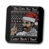 No Gifts Sweater - Coasters