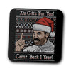 No Gifts Sweater - Coasters