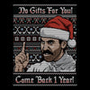 No Gifts Sweater - Men's Apparel