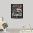 No Gifts Sweater - Wall Tapestry