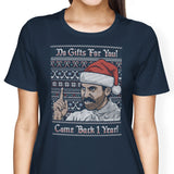 No Gifts Sweater - Women's Apparel