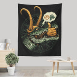 No Hand, No Problem - Wall Tapestry