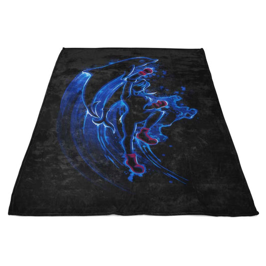 No Limits Dolphin - Fleece Blanket
