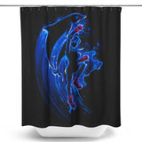 No Limits Dolphin - Shower Curtain