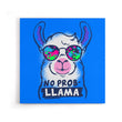 No Probllama - Canvas Print