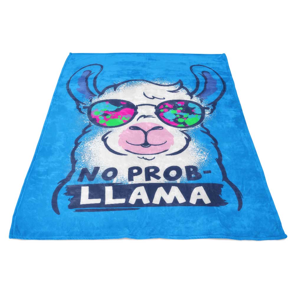 No Probllama - Fleece Blanket