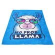 No Probllama - Fleece Blanket
