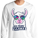 No Probllama - Long Sleeve T-Shirt