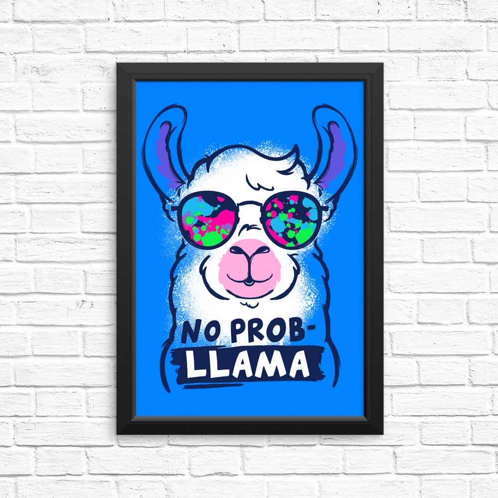 No Probllama - Posters & Prints
