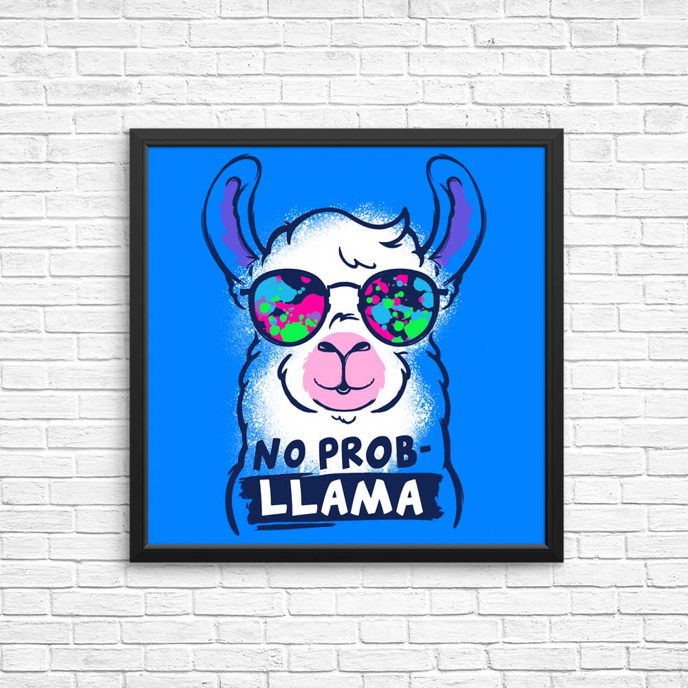 No Probllama - Posters & Prints